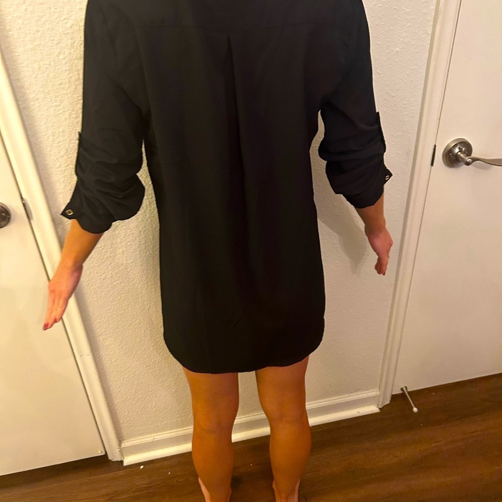 Black long Calvin Klein women’s top.